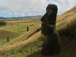Moai at Rano Raraku
